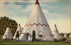 WigWam Village No. 4 Postcard