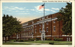 Streator Township High School Postcard