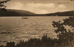 View of Lake Oquaga Postcard