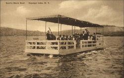 Scott's Show Boat Oquaga Lake, NY Postcard Postcard