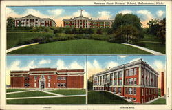 Western State Normal School Postcard