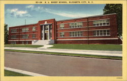 S. L. Sheep School Postcard