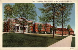 Salem College, Founded in 1771 Winston-Salem, NC Postcard Postcard