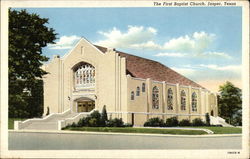 First Baptist Church Postcard