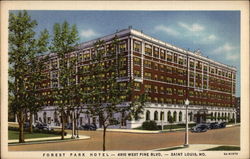 Forest Park Hotel Postcard