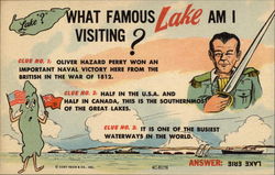 What Famous Lake am I Visiting? Postcard