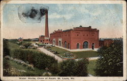 Water Works, Chain of Rocks St. Louis, MO Postcard Postcard