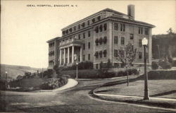 Ideal Hospital Endicott, NY Postcard Postcard