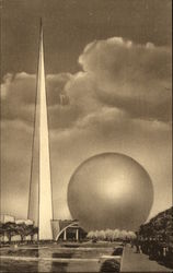 The Theme Center of the New York World's Fair 1939 NY World's Fair Postcard Postcard