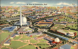 A View of Constitution Mall, New York World's Fair 1939 NY World's Fair Postcard Postcard