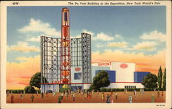 The DuPont Building at the Exposition, New York World's Fair Postcard