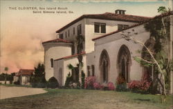 The Cloister, Sea Island Beach Saint Simons, GA Postcard Postcard