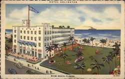 Hotel Arlington Miami Beach, FL Postcard Postcard