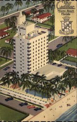 Cadillac Hotel Miami Beach, FL Postcard Postcard