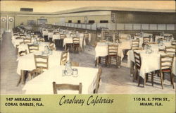 Coralway Cafeterias Postcard