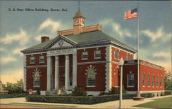 U. S. Post Office Building Postcard