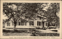 The Wayside Cottage, Boston Post Road Postcard