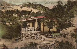 One of the Attractive Cottages, Pine Cove, owned by Ute Chief Mineral Water Co Manitou Springs, CO Postcard Postcard