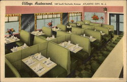 Village Restaurant Postcard