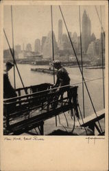 East River Postcard