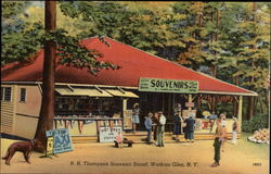 R. H. Thompson Souvenir Stand Postcard