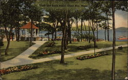 Park and Band Stand Onset, MA Postcard Postcard