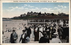 Sunday Afternoon on the Promenade Postcard