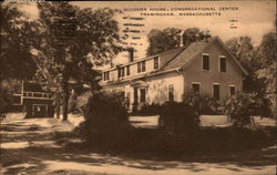 Scudder House, Congregational Center Postcard