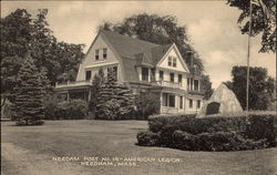 Needam Post No. 14 - American Legion Postcard