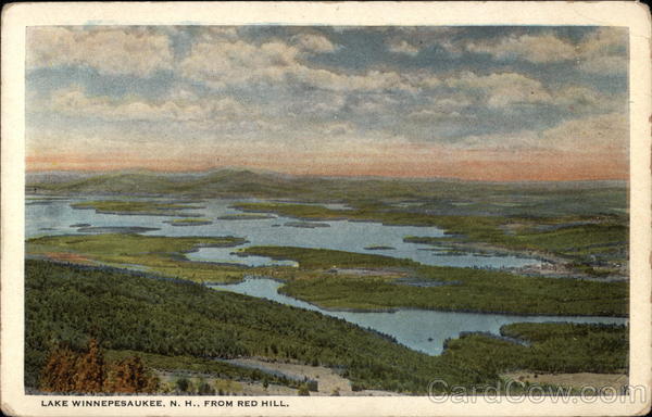 View form Red Hill Lake Winnipesaukee, NH