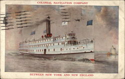 Colonial Navigation Company Postcard