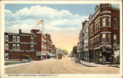 Main Street, Looking East Postcard