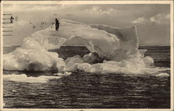 Ice Berg Off Coast - Labrador Postcard