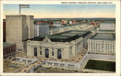 Grand Central Terminal Station Postcard