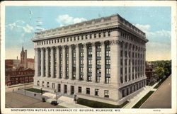 Northwestern Mutual Life Insurance Co. Building Postcard