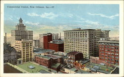 Commercial Center New Orleans, LA Postcard Postcard