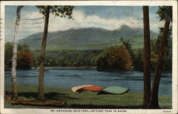 Mt. Katahdin, 5273 Feet, Loftiest peak in Maine Postcard