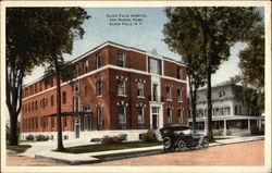 Glens Falls Hospital and Nurses Home Postcard