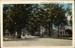 Park Place Hudson Falls, NY Postcard Postcard