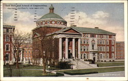 Earl Hall and School of Engineering, Columbia University Postcard