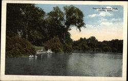 Lagoon, Hanscom Park Postcard