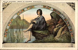 Boy of Winander, Library of Congress Washington, DC Washington DC Postcard Postcard