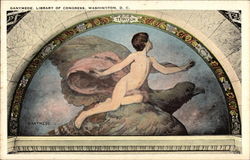 Ganymede, Library of Congress Washington, DC Washington DC Postcard Postcard