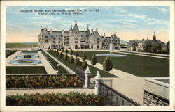 Biltmore House and Grownds Asheville, NC Postcard Postcard