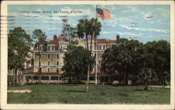 College Arms Hotel DeLand, FL Postcard Postcard