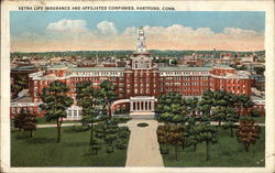 Aetna Life Insurance and Affiliated Companies Hartford, CT Postcard Postcard