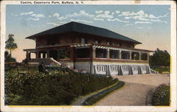 Casino, Cazenovia Park Buffalo, NY Postcard Postcard