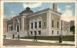 Public LIbrary Postcard