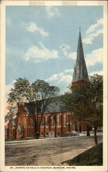 St. John's Catholic Church Postcard