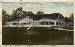 Indianapolis Country Club Postcard